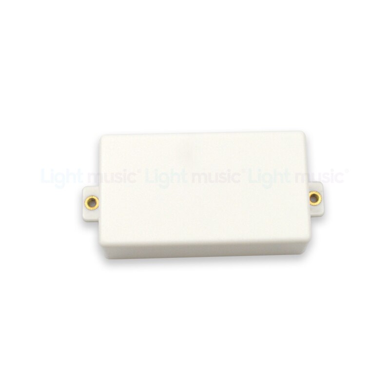 Plast matt plast förseglat humbucker pickup skal för elgitarr delar förseglat humbucker lock
