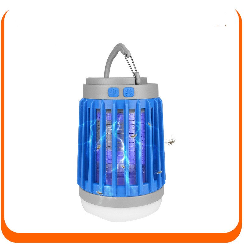 Bärbar mygga flugdödare lägerlampa  ip67 vattentät led tältlampa myggfälla lampa bugg zapper utomhus camping  mj901