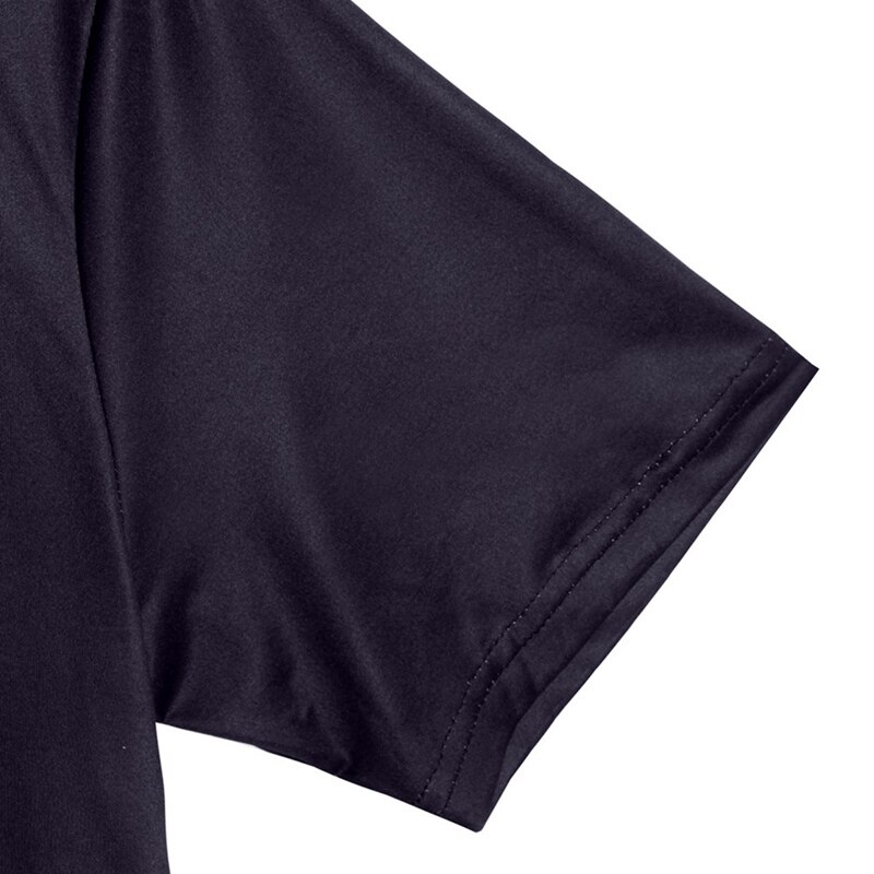T-shirt met kleurverloop voor heren, snelle compressie, ademend, korte mouwen, fitness-t-shirt voor sportscholen, strak, casual top