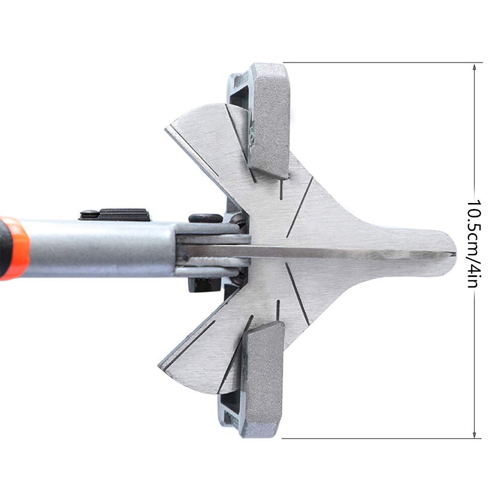 Trim Cutter Angle Shears Wire Slot Cutter Trunking Scissors Orange Durable Clear Scale Steel Blade Wire Duct Cutter Cutting