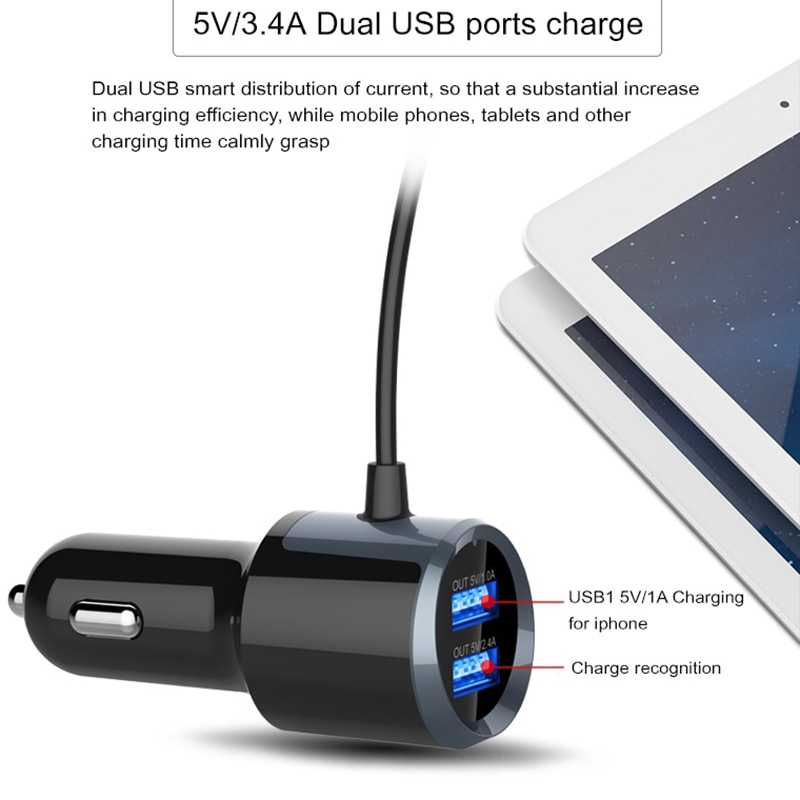 FM full-band transmitter AUX Modulator Bluetooth Handsfree Car Kit Car Audio MP3 Player FM Transmitter Bluetooth Car