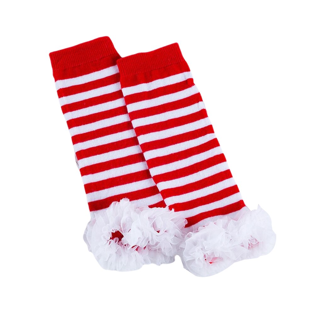 Nouveaux jambières bébé filles, jambières à tricoter doux Leggings avec volants en mousseline de soie pour les -nés et les nourrissons: 6