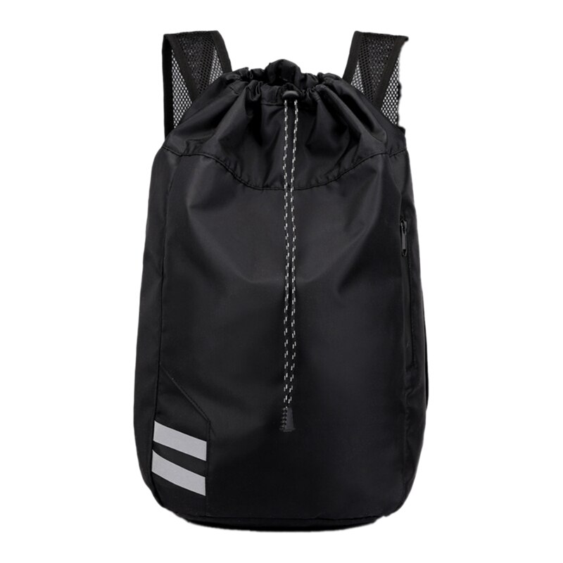 Snøre stråle lomme sport fitness taske rejse rygsæk mænd og kvinder træningstaske rygsæk