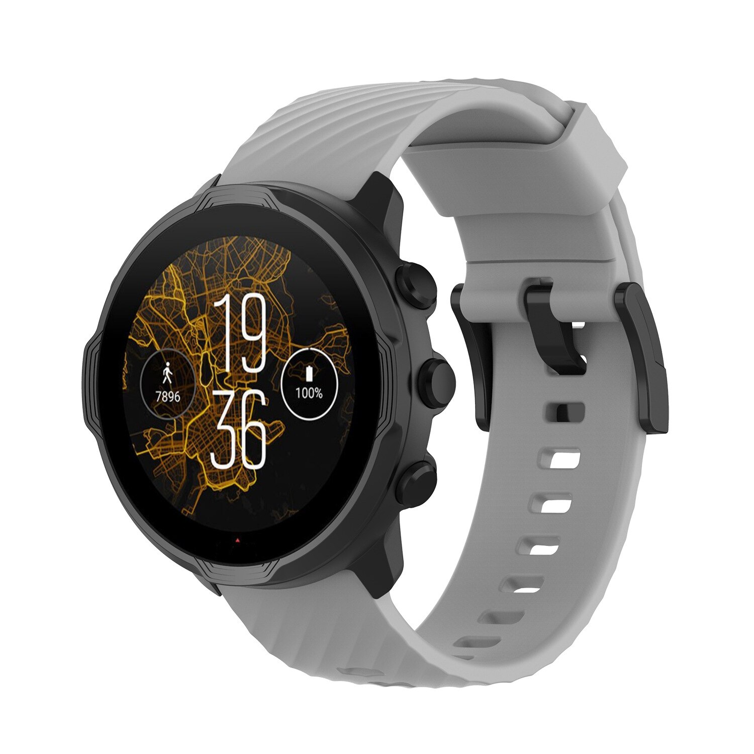 Gummi Uhr Band Für Suunto 7 Suunto 9 Armband Armband Weiche Silikon Uhr Strap Für Suunto 9 Baro/9 spartan/9 GPS Band