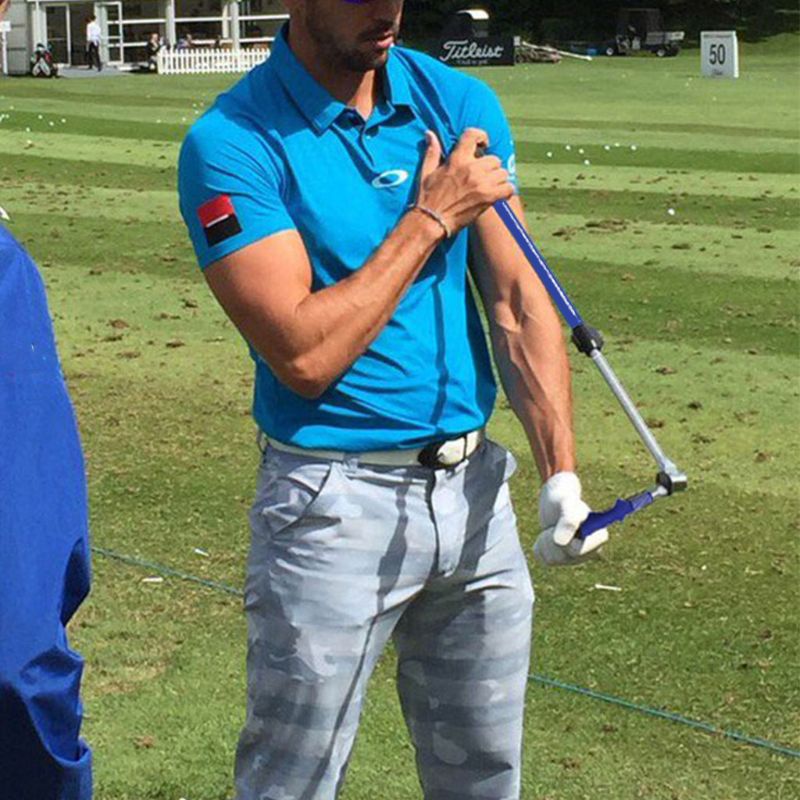 Correct Hand Position Golf Swing Exerciser Training Golfer Tool Outdoor Coaching 03KA