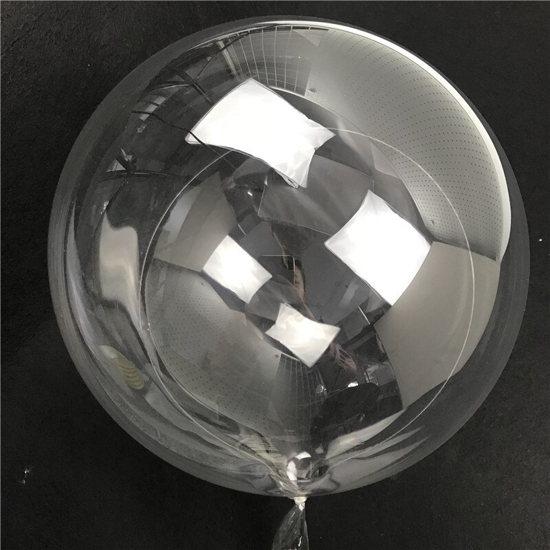 Globo transparente de helio inflable para niños, globo transparente de PVC de 12/20/24/36 pulgadas, decoración para de cumpleaños y boda, juguete: 12 pulgadas