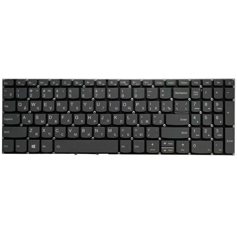Russian/RU Keyboard For Lenovo ideapad 320-17 320-17IKB 320-17ISK 330-17 330-17AST 330-17ICH 330-17IKB V15-IWL V15-15
