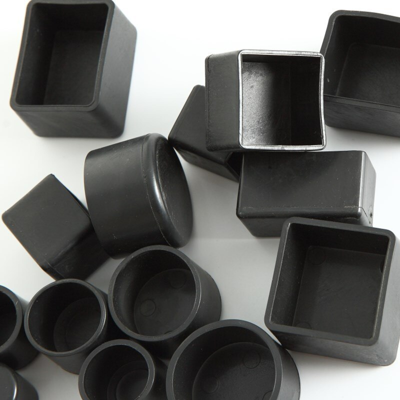 4 teile/los Silikon PVC Tisch Stuhl hocker Bein abdeckung Tragen-beständig Füße Boden Protector Mützen weichen gummi Universal möbel teil