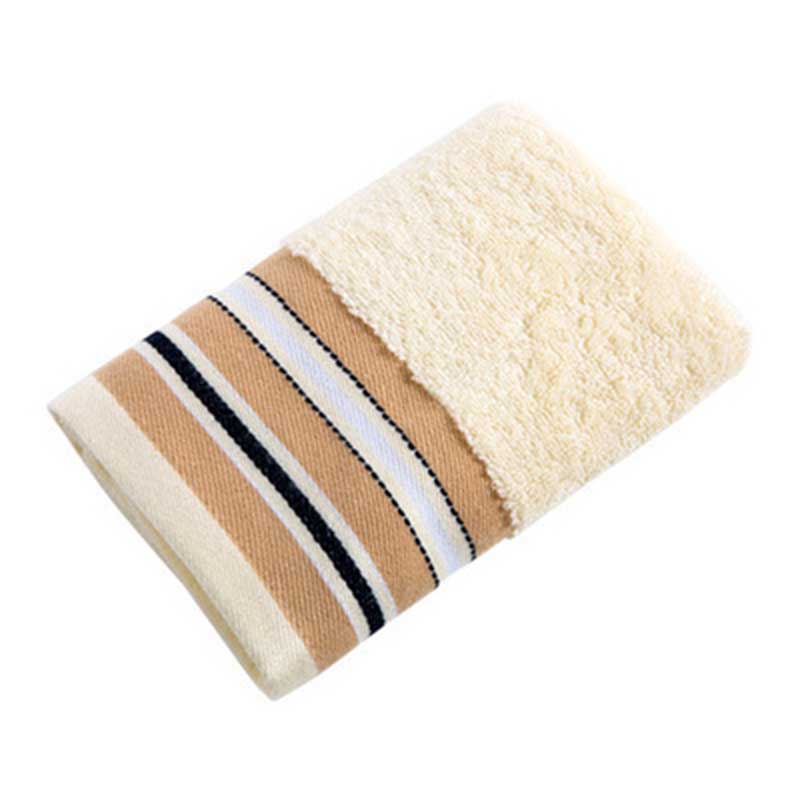 33.5*72.5cm Bamboo Fiber Quick-dry Towel Soft Microfiber Water Absorbent Beach Bath Towels Household Face Hair Cleaning Towls: Beige