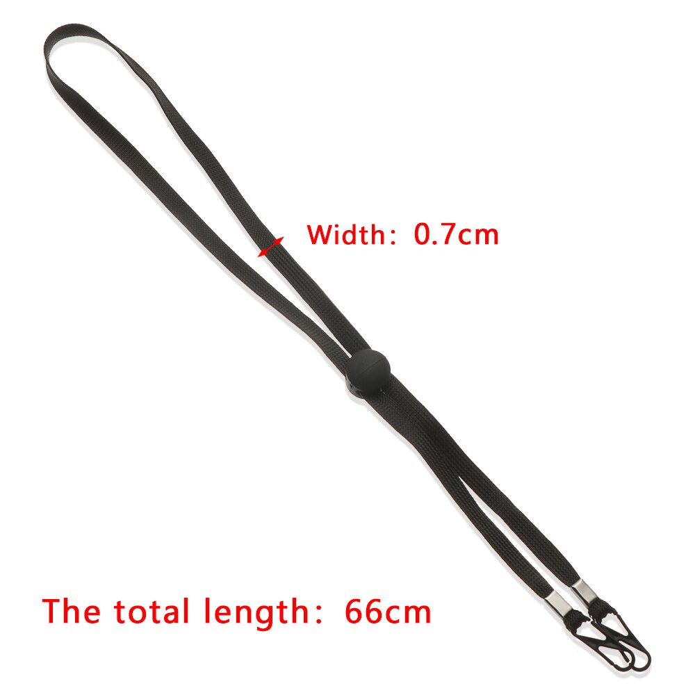 1Pc Verstelbare Anti-Verloren Gezichtsmasker Lanyards Lichtgewicht Antislip Opknoping Hals Bandjes Hat Winddicht Touw oren Protector