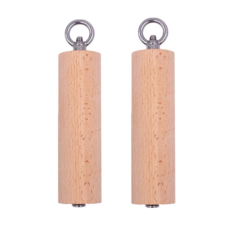 Fitness Wooden Climbing Holds Grips Set Pinch Training Finger Pull up Gripper Strengthener Forearm Exerciser Training Tools: Size M