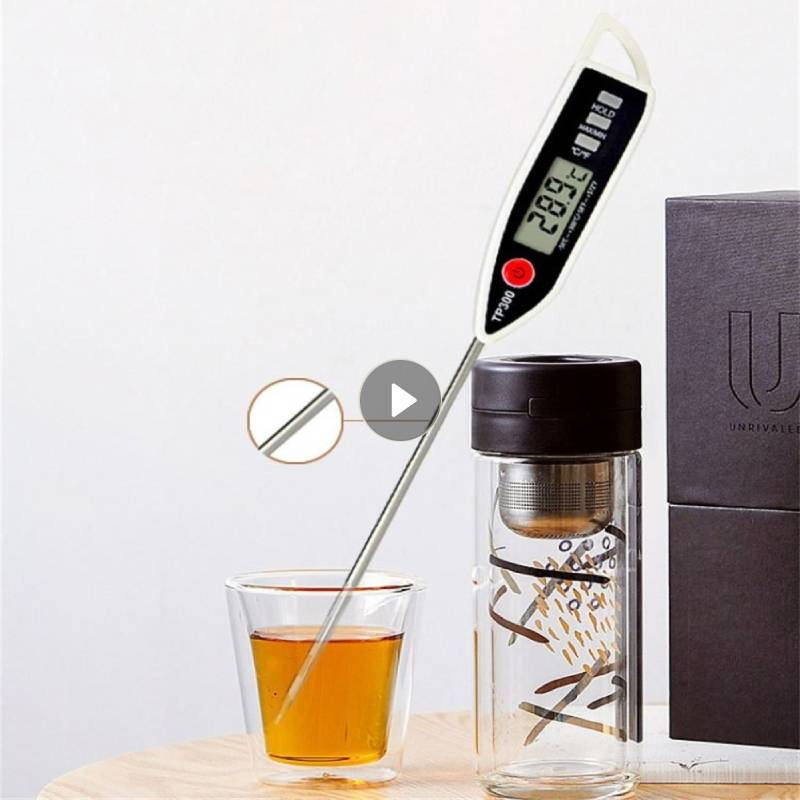 TP300 Food Digital Thermometer For Kitchen BBQ Probe Meat Water Milk Household Cooking Electronic Oven Thermometer Gauge Tools