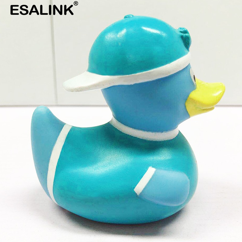 ESALINK 7-10Cm Rubber Duck Skater Boy Duck Baby Bath Toys Duck Children Toy Duck Baby Toys Bath Toys For Kids