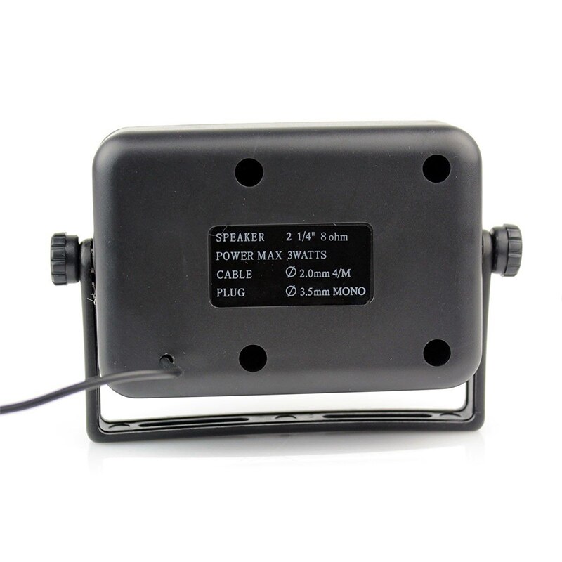 Niye nsp -150v mini-außenlautsprecher für mobilfunkgeräte und mikrofone, passend für kenwood, yaesu, icom, amateurfunkgeräte und autoradios