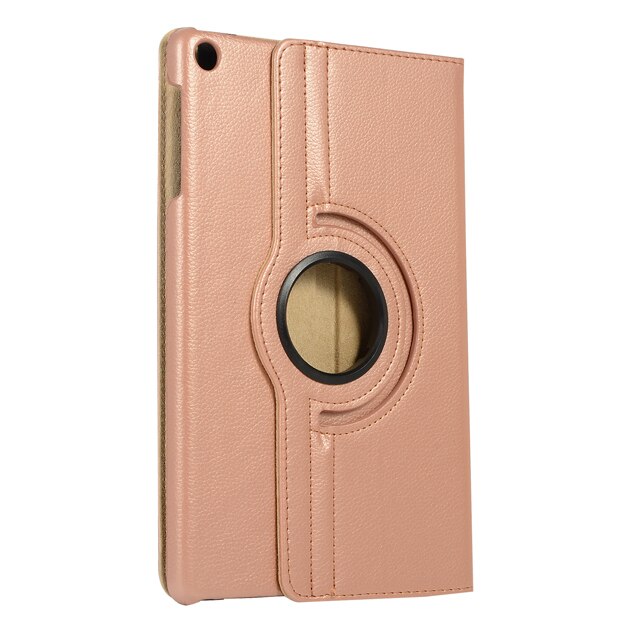 Case for Samsung Galaxy Tab A 10.1 T510 T515 SM-T510 SM-T515 Rotating Cover Tablet Funda for Samsung Tab A 10.1 Case: Rose Gold