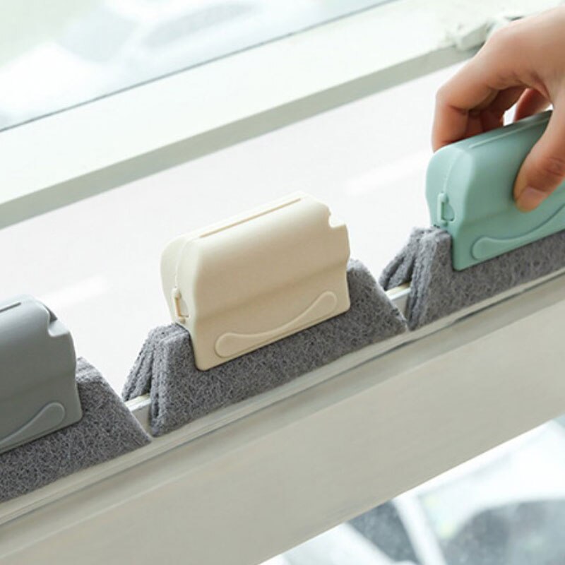1PCS Crevice Brush Small Brush Window Groove Magic Handed Cleaning Brush Sweeping Tools Popular Cleaning Tool