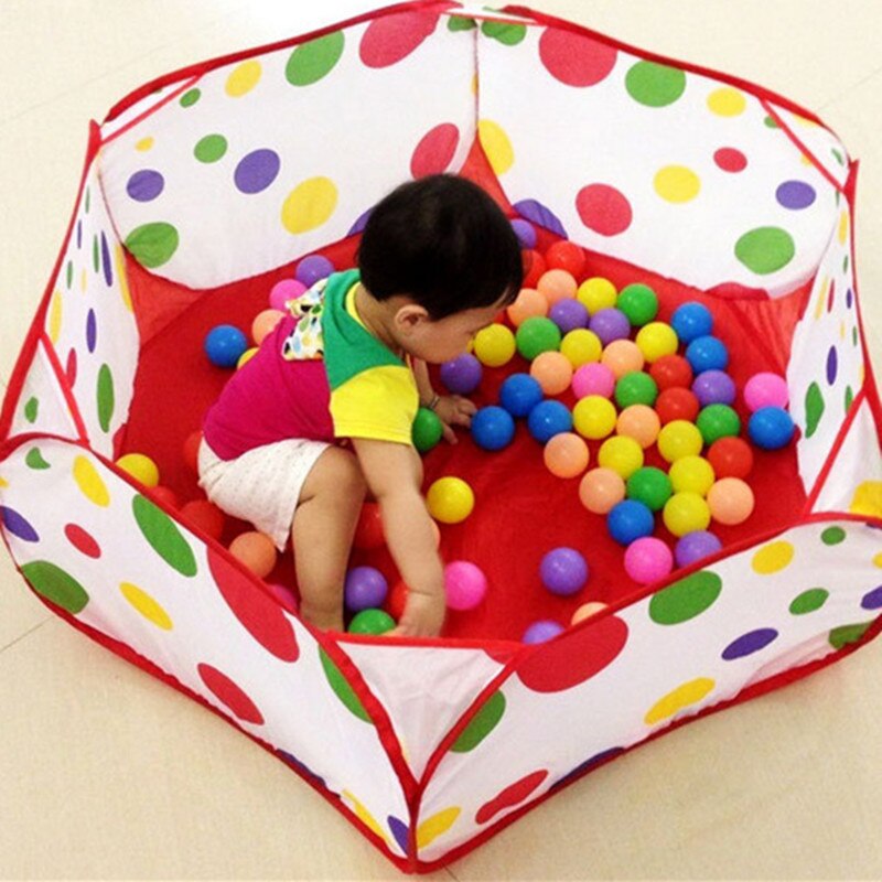 Faltbare kinder Spielzeug Zelt Für Ozean Bälle Baby Spielen Ball Pool Mit Korb Outdoor Indoor Spiel Große Zelt für kinder Ball Pit