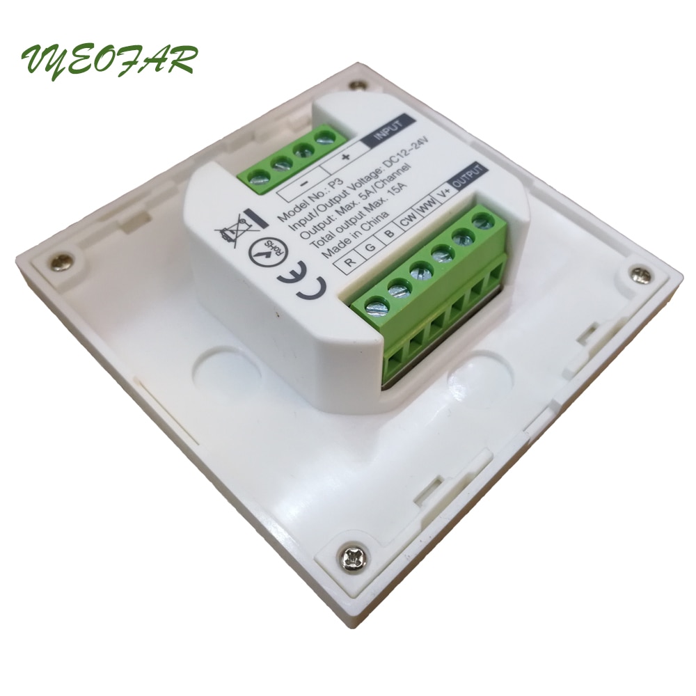 Mi light Smart Panel Led Controller RGB RGBW RGB+CCT LED Touch Switch Panel Led Dimmer for Led Strip P3