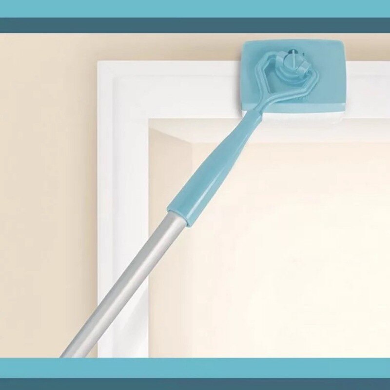 Baseboard Cleaner Tool Long Handle Adjustable Microfiber Baseboard & Molding Cleaning Tool
