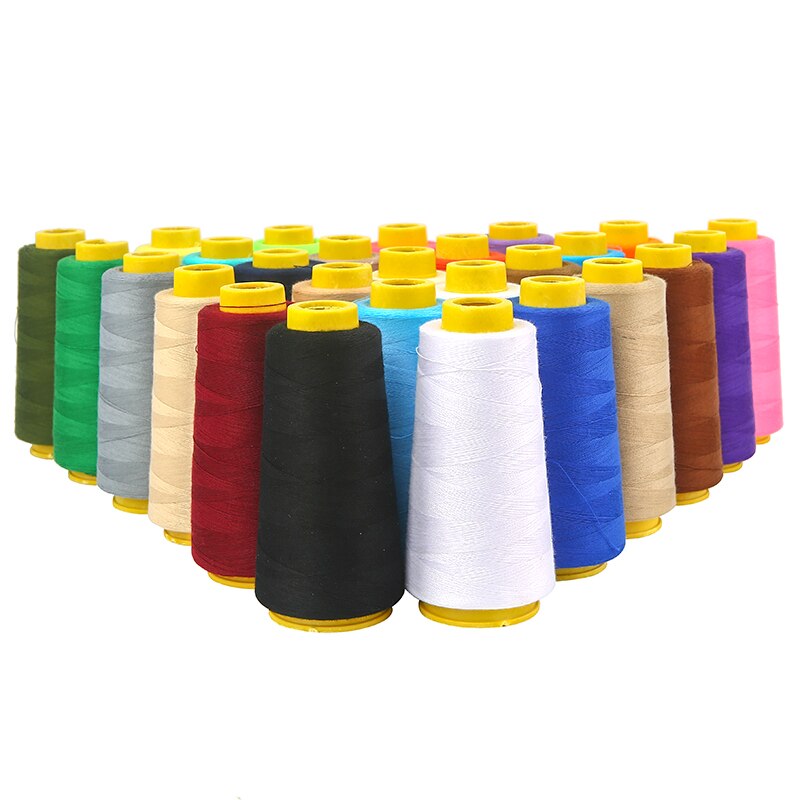 2500 Yards High Speed Sewing Thread Polyester Sewing Thread Type Manual Line Fabric Knitted Underwear Lock Line Dedicated