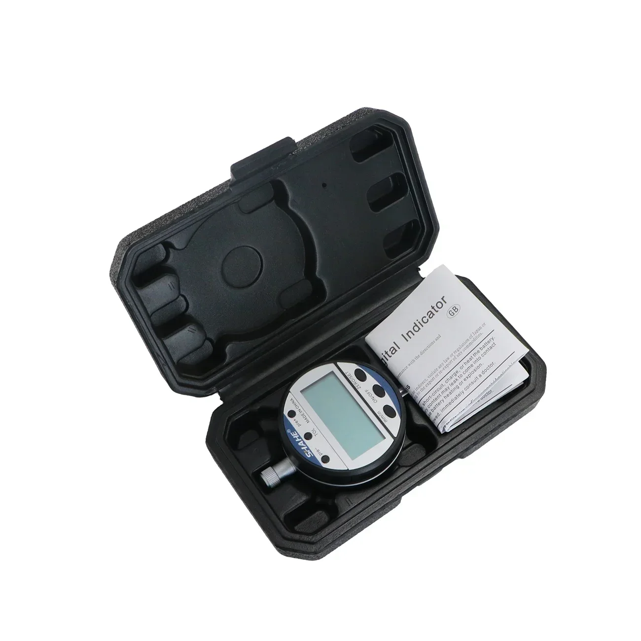 SHAHE Type Indicator 0-12.7/25.4 mm 0.01 mm Digital Dial Gauge Precision Measurement Tools Digital Dial Indicator