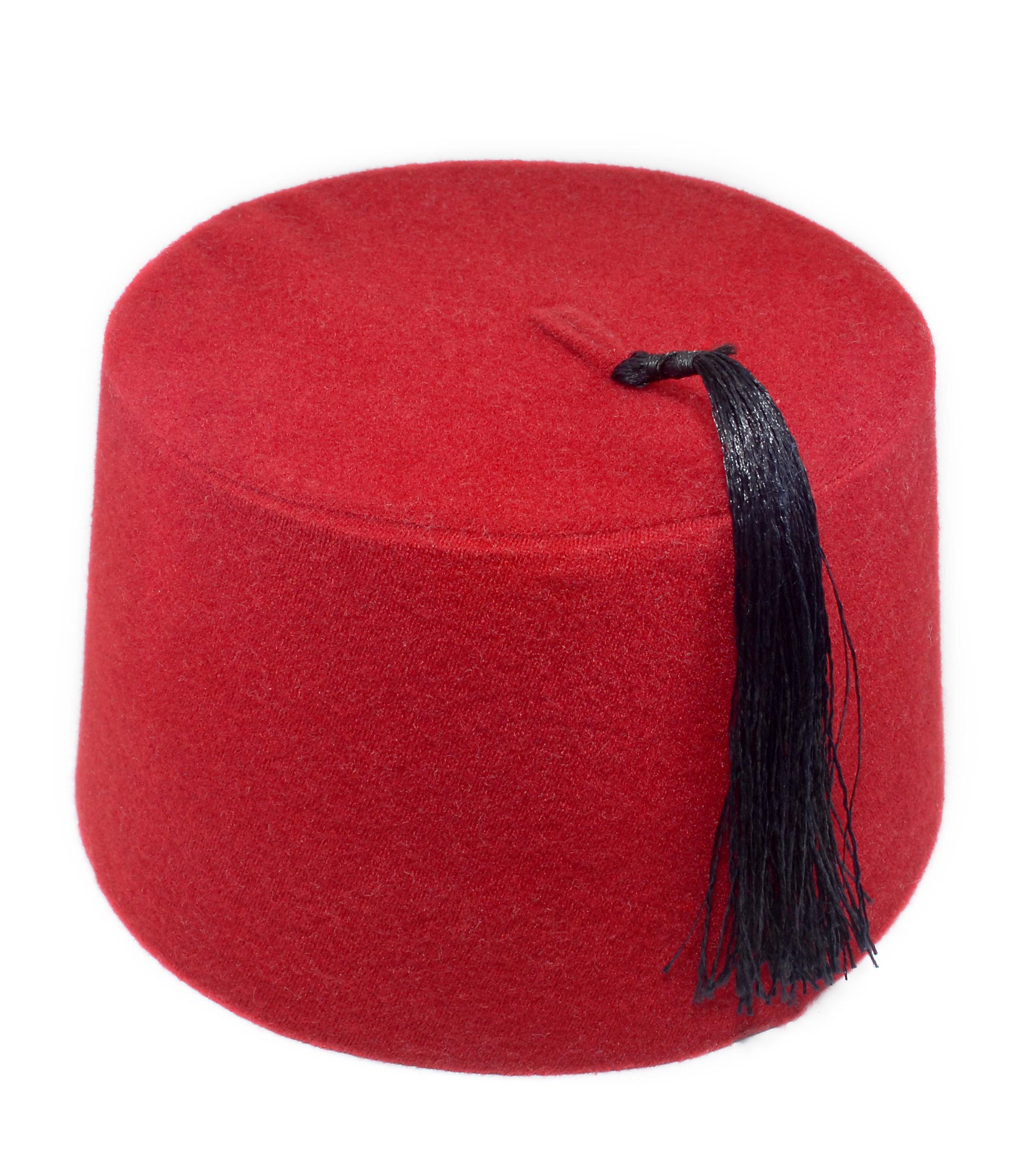 Exotische Ottomaanse hoed, Fez, Fez, authentieke folkloristische Turkse Fez, oosterse Tarboosh ,, Fez, Turkse hoed, Fez, historische hoed, cadeau historische Ottomaanse hoed