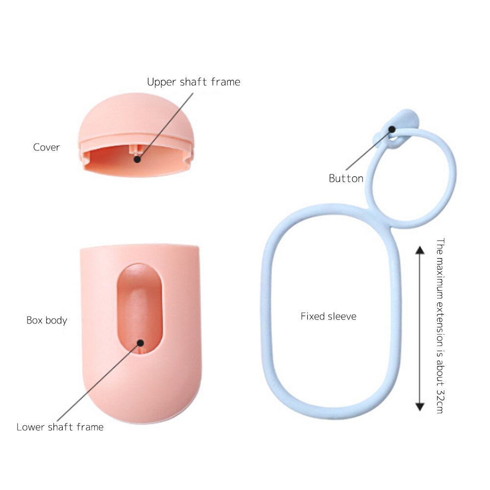 Bolsa de basura para recoger excrementos de perro, Set de bolsas para recoger basura, bolsa portátil para recoger excrementos, suministros para mascotas