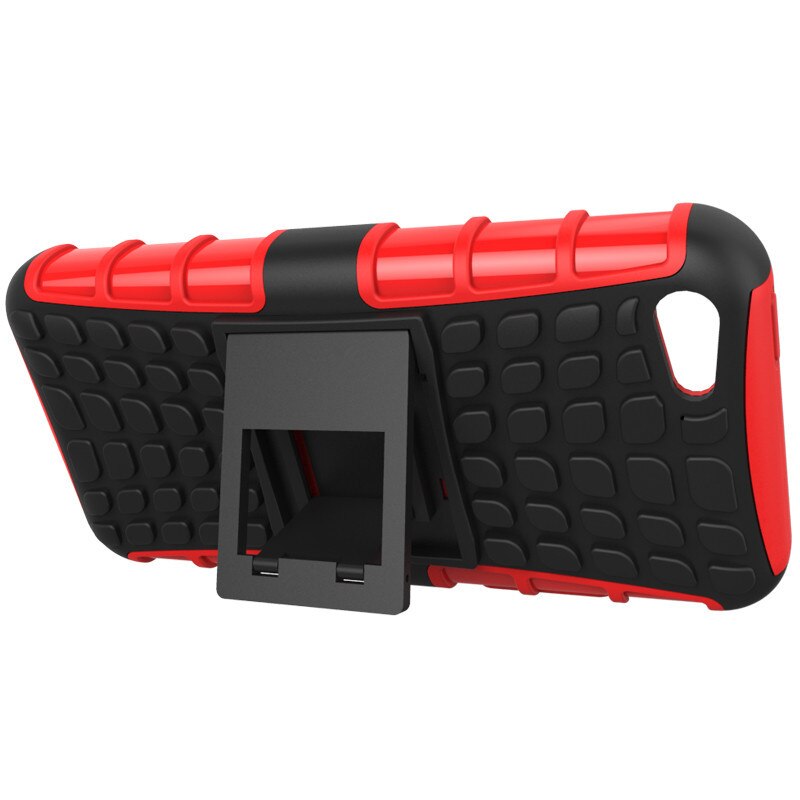 Achterkant hoesje voor apple iphone 5c telefoonhoesje 2 in 1 dubbele laag kickstand heavy duty armor schokbestendig hybride siliconen hoesje