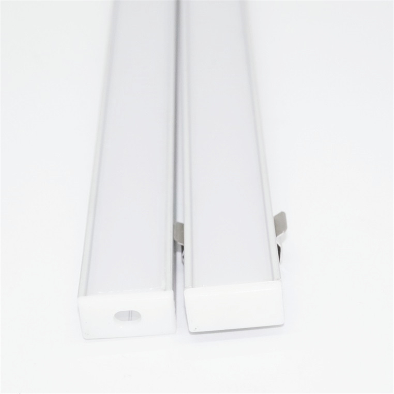40cm per piece 16mm pcb led aluminium profile for double row strip ,8.5mm high slim flat wall ceil mounted diffuser channel