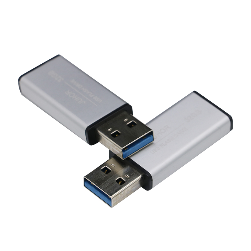 Vara da memória da movimentação do flash de pendrive da vara do usb 3. 0 para o computador juhor usb 3.0 pen disk 16gb 32gb 64gb usb: 32GB / Prateado