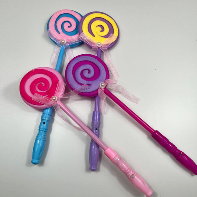 10pcs Glow Light Up LED Lollipop Sticks Princess Wand Flash Luminous Props Halloween Party Supplies Toys