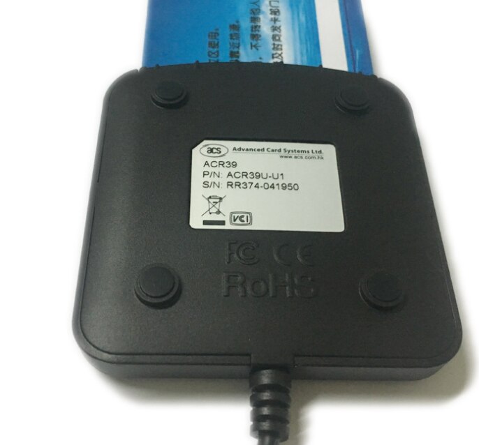 ACS ISO7816 Smart Ic Contact Card Reader Writer With Usb Interface Acr39U-u1