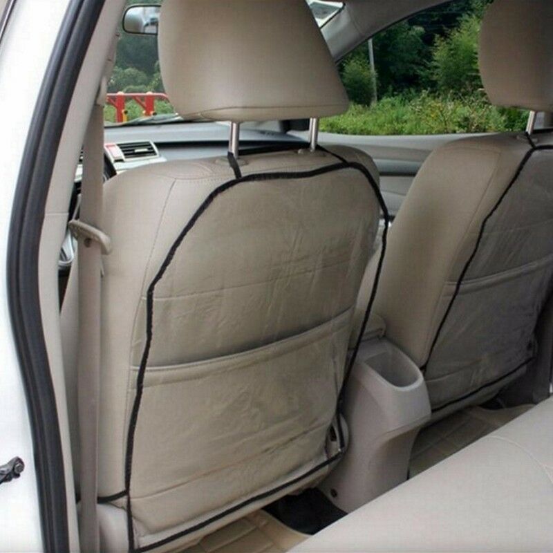 Car Seat Back Cover Protector For Kids Children Baby Kick Mat Car Accessories Hanging Interior Anti-Kick Mud Clean Protection