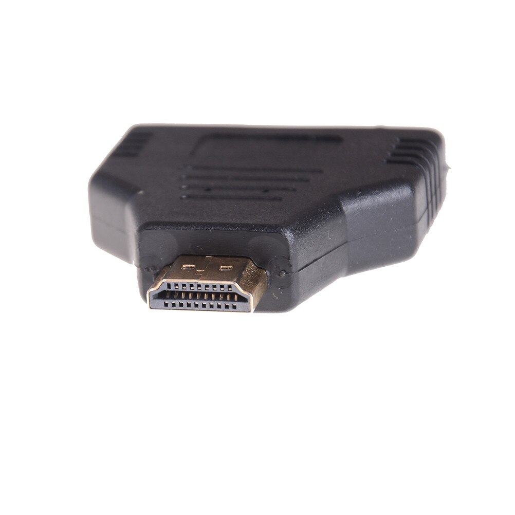 Draagbare 1080P Hdmi Male Naar 2 Vrouwelijke 1 In 2 Out Splitter Adapter Protector Hoge Snelheid 1X2 hdmi Splitter Converter