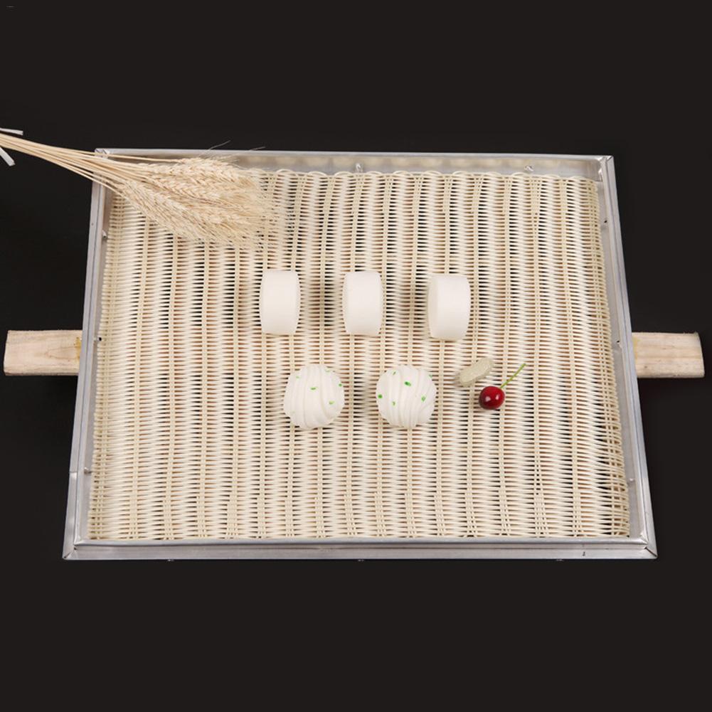 26-48cm Steamer Mat Silicone Grid Rattan Pad Reusable Non-stick Kitchen Cooking Steam Mat For Cooker Stuffed Bun Kitchen Tool
