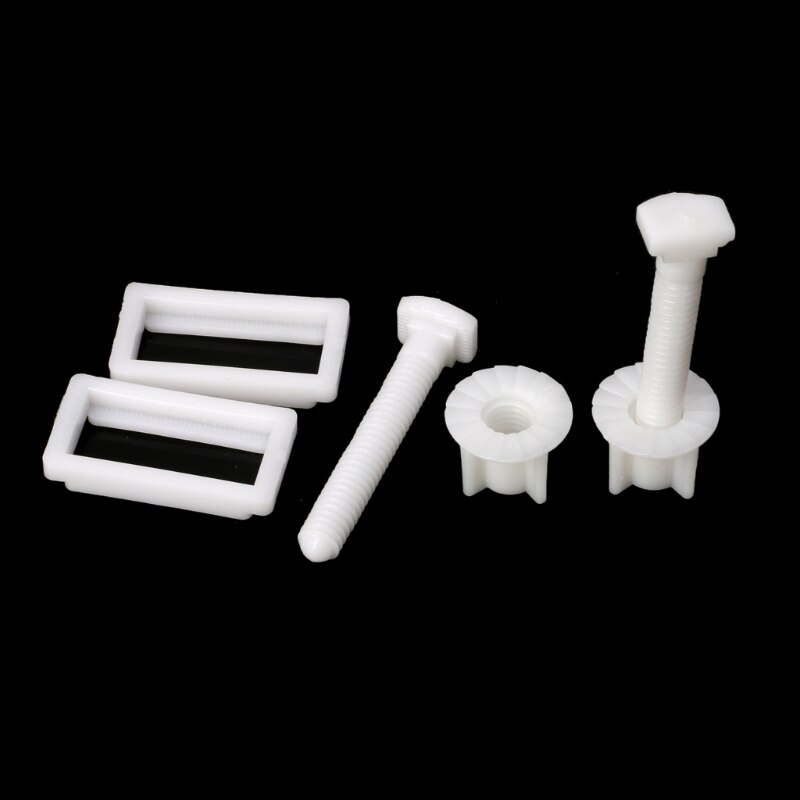 1 Pair Toilet Seat Hinge Bolts Screw Fixing Fitting Kit Toilet Seat