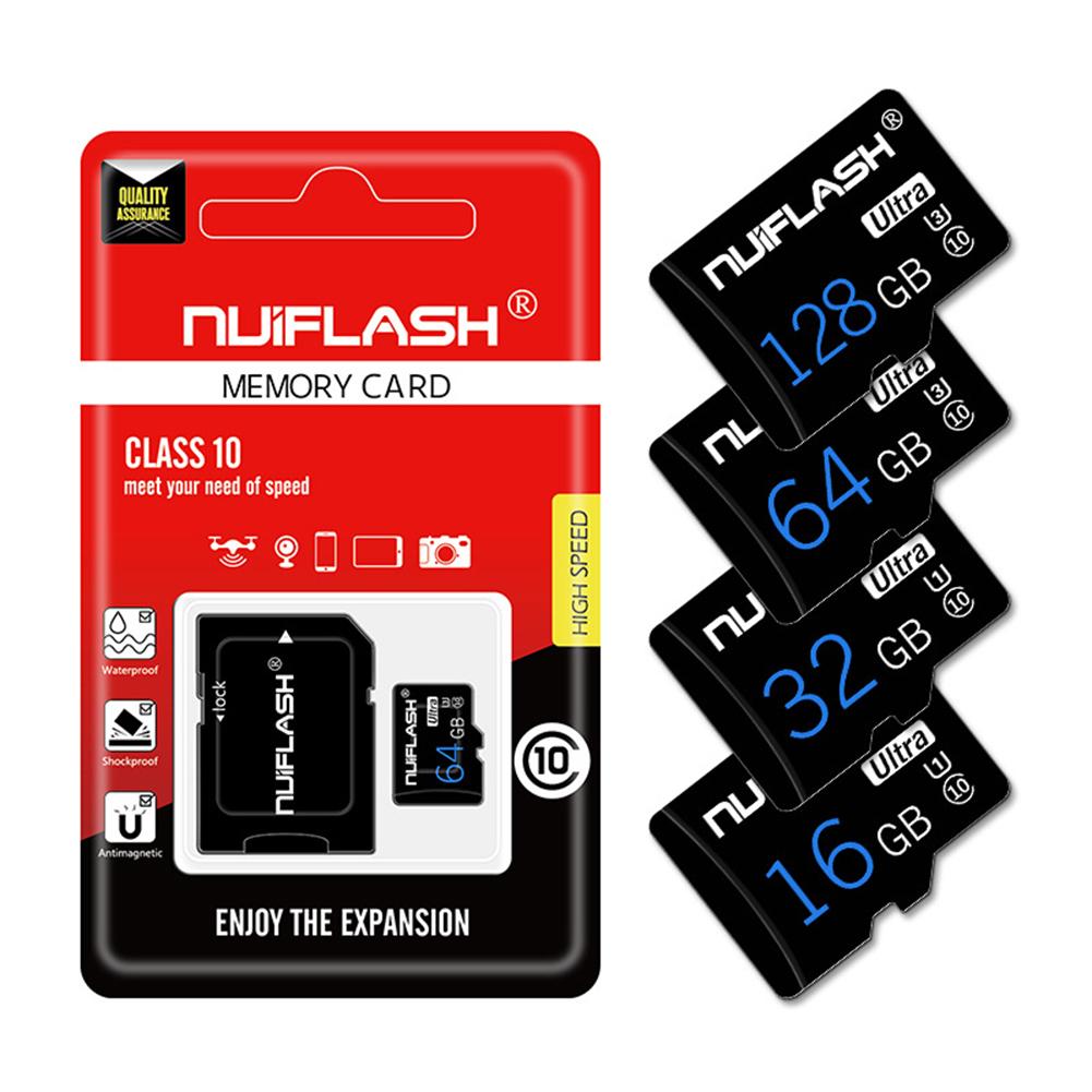 NUIFLASH 4/8/16/32/64/128GB High Speed C10 Data TF Memory Card for Phone Tablet Micro sd card smartphone flash card