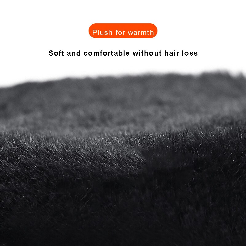 Oorwarmers voor dames en heren, winddicht, opvouwbaar, fleece, warm en zacht, voor in de winter, fietsen, hardlopen en skiën