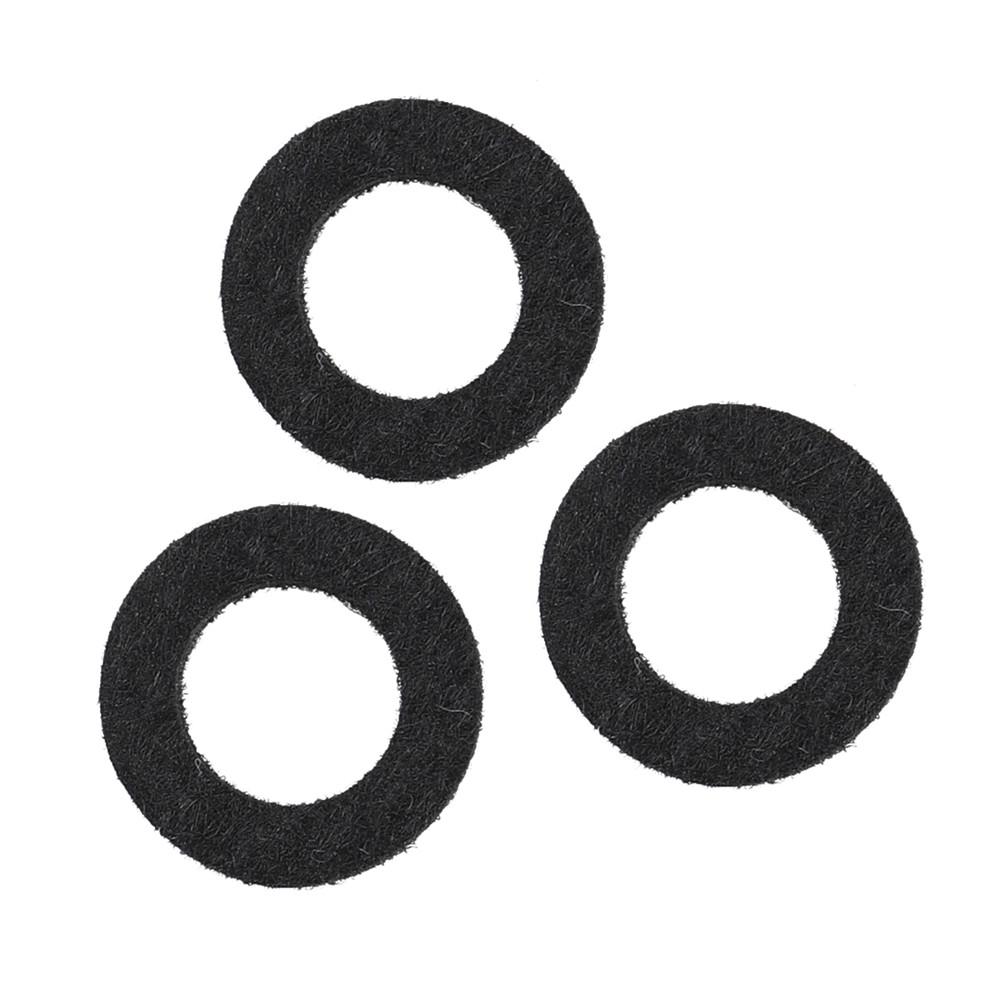 10Pcs Katoen Voelde Matten Trompet Key Pad Voor Trompet Trombone Reparatie Accessoires Messing Onderdelen Apparatuur Muziekinstrument