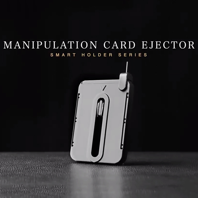 Espulsore di carte di manipolazione Trucchi magici Porta carte discreto Produzione di carte svanendo Magia Puntelli Illusioni sceniche Espedienti