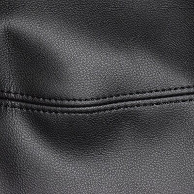 Panneau de porte de voiture accoudoir couverture autocollant garniture pour Volkswagen Passat B5 1998 1999 2000 2001 2002 2003 2004 2005 2006 accessoires de voiture: Black