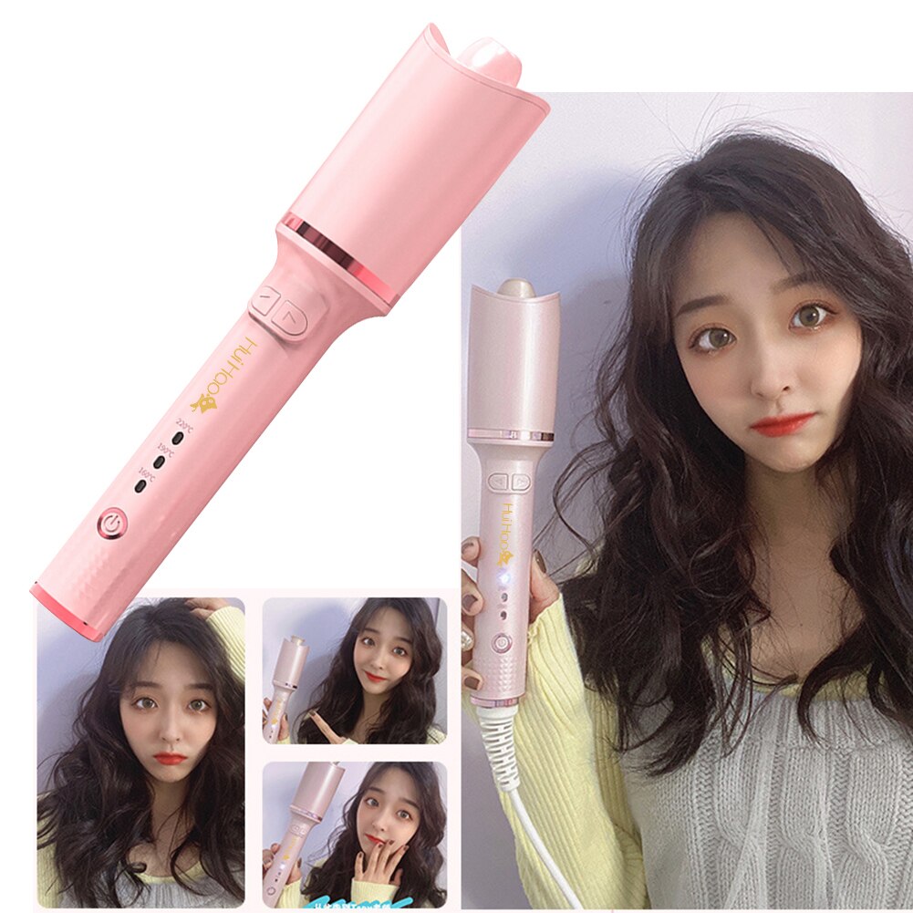 Rose Buis Spiraal Automatische Elektrische Keramische Roterende Haar Krultang Waver Curler Curling Quick Haar Stylereu