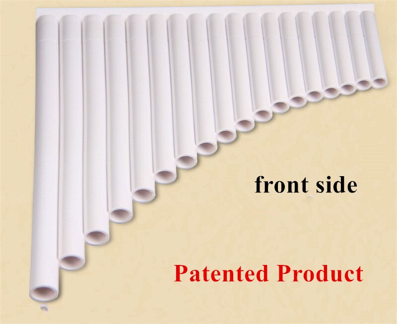 thumbnail image 2 of 16-Tube Pan Flute In C Key - ABS Material With Nylon Case For Beginners & Kids Musical Instrument 2 of 14