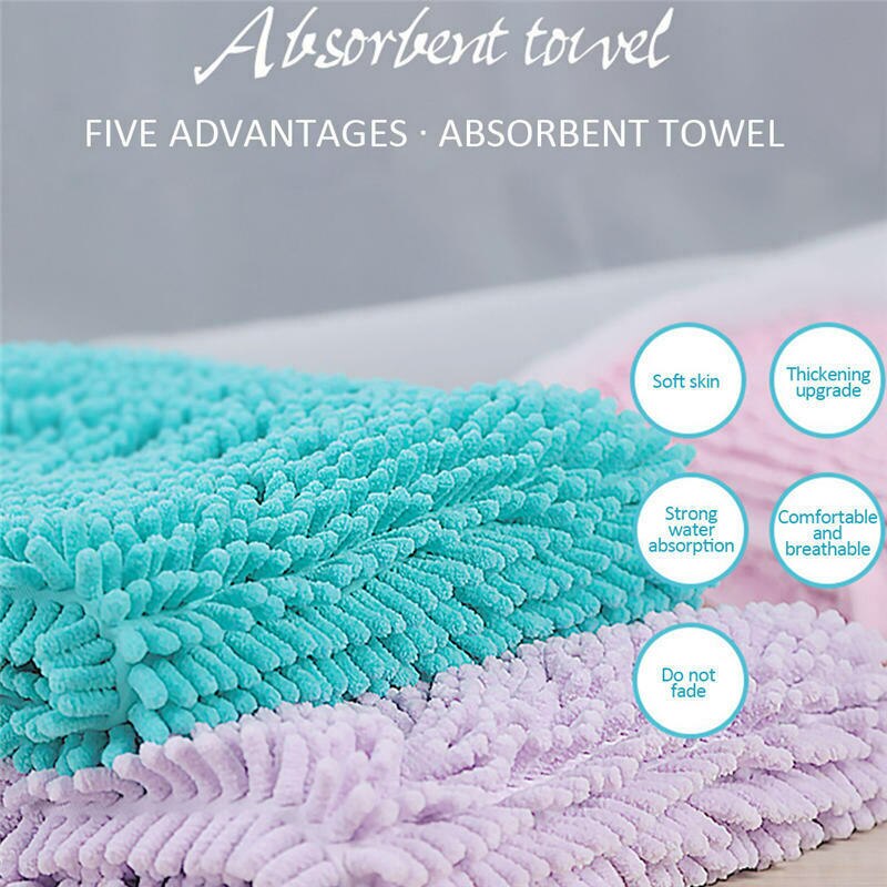 2 Colors Pet Dog Cat Grooming Drying Towel Absorbent Bath Shower Wash Cleaning Tools Home Hanging Pet Towels