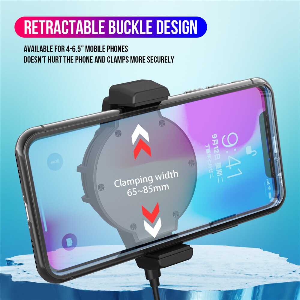 HXSJ Tragbare P10 Handy Kühler Handy lüfter für PUGB Handy Kühler Handy lüfter Shell mobil