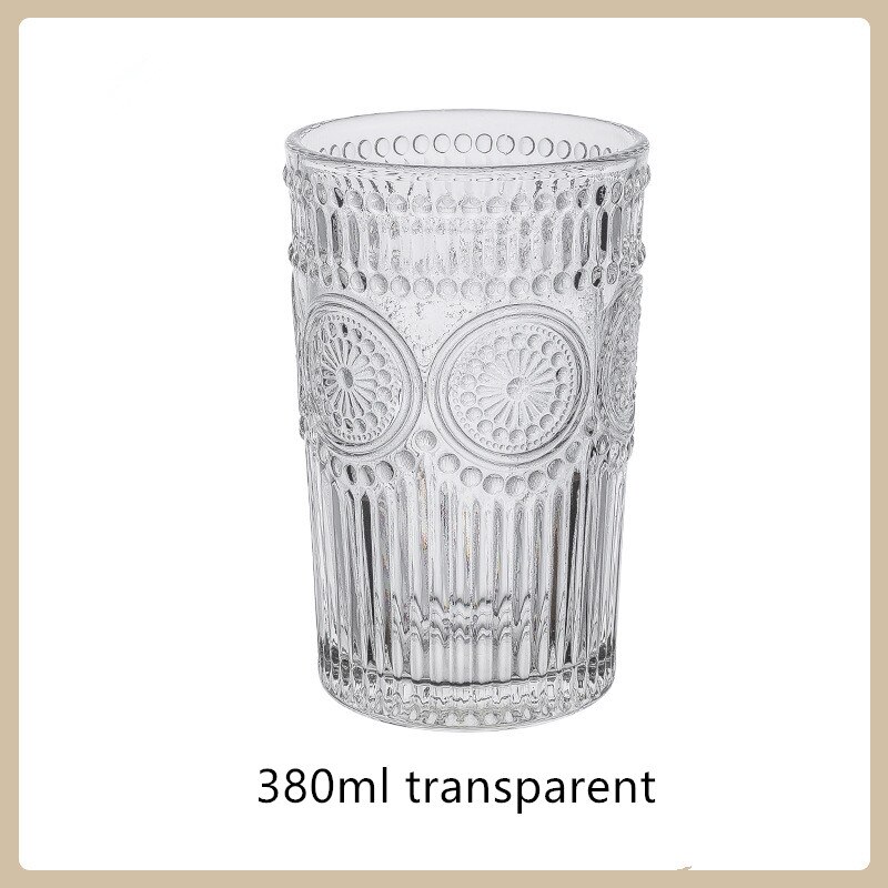 Vasos nórdicos con relieve iridiscente, taza de agua resistente al calor, para té, café, zumo, leche, café, hogar: 380ML