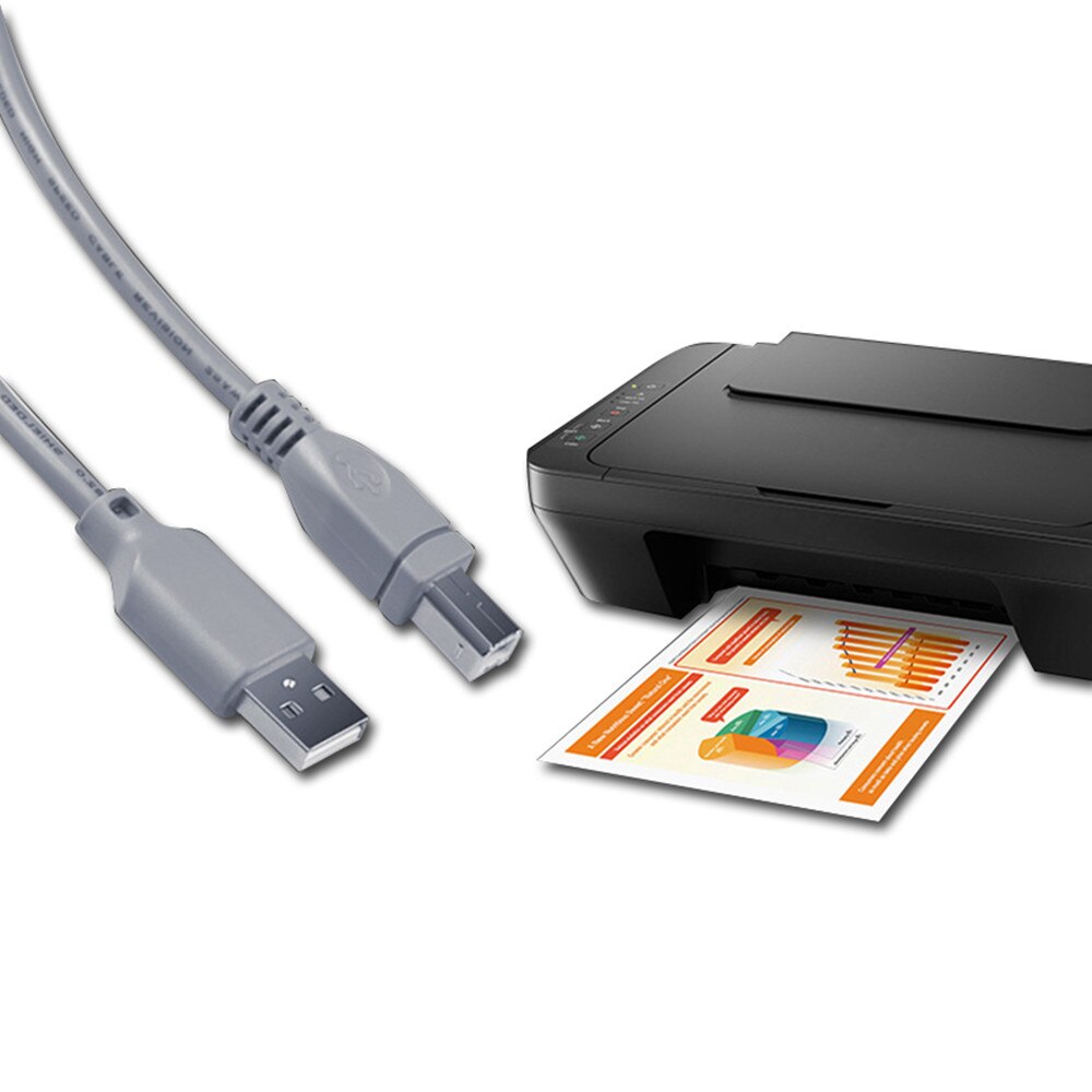 USB Drucker Kabel USB High Speed Drucken Kabel 2,0 Kabel für Kamera Computer Verbinden mit Drucker 1,5 M 3M 5M 10M 15M 20M 25M