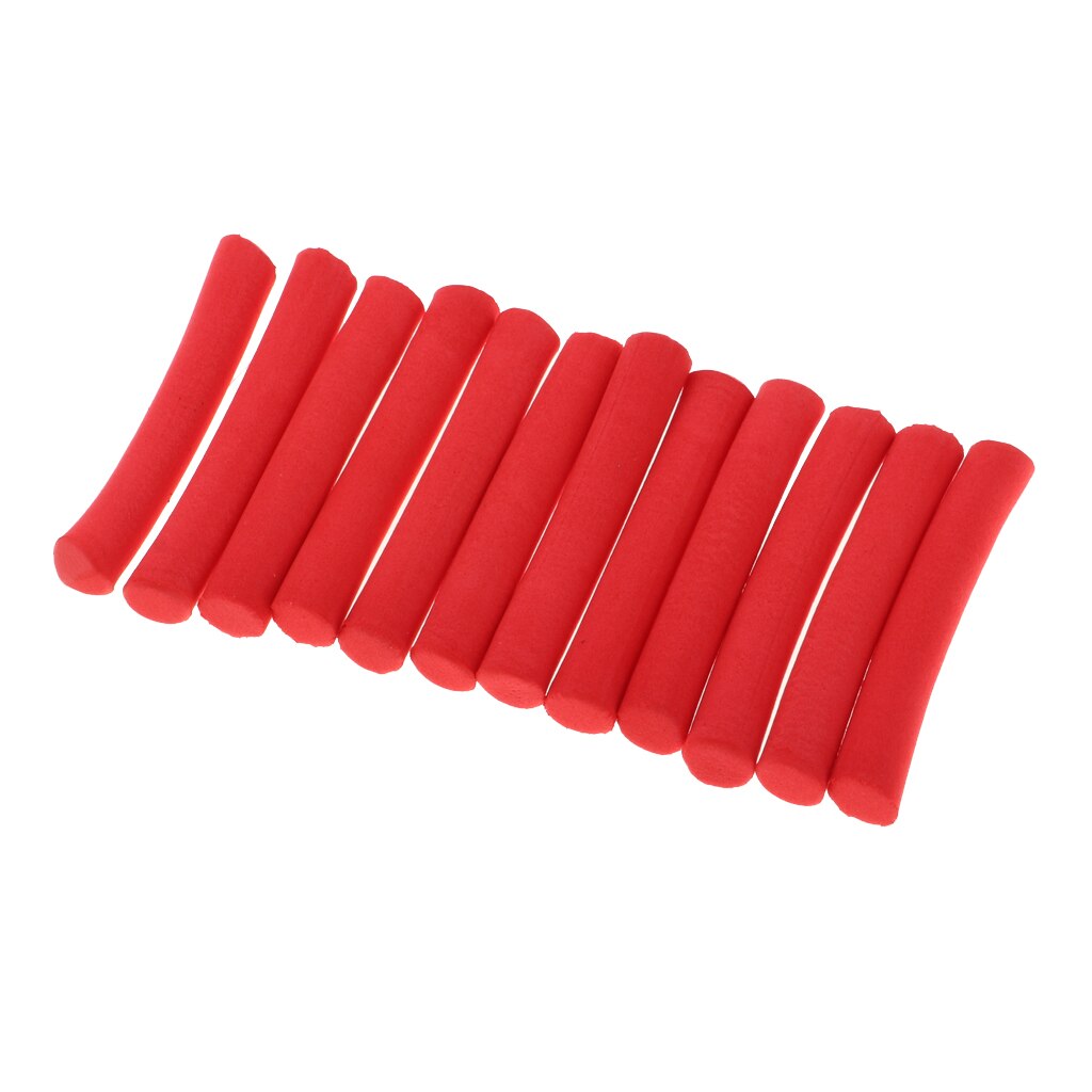 Premium Eva Karpervissen Schuim Stok Cilinder Float Maken Vliegbindset Rig Sticks Pop-Ups Baits 50 Mm Vissen accessoires: Red