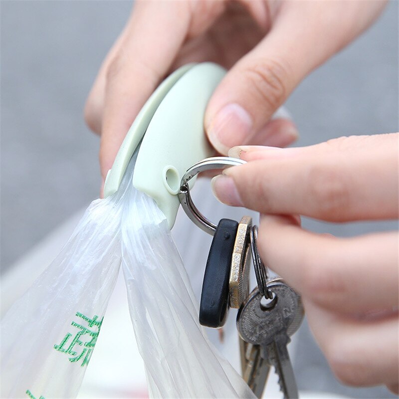 1PC Silicone Shopping Bag Holder Clips Handle Carrier Mention Dish Carry Bags Save Effort Clip Comfortable Carry Handle