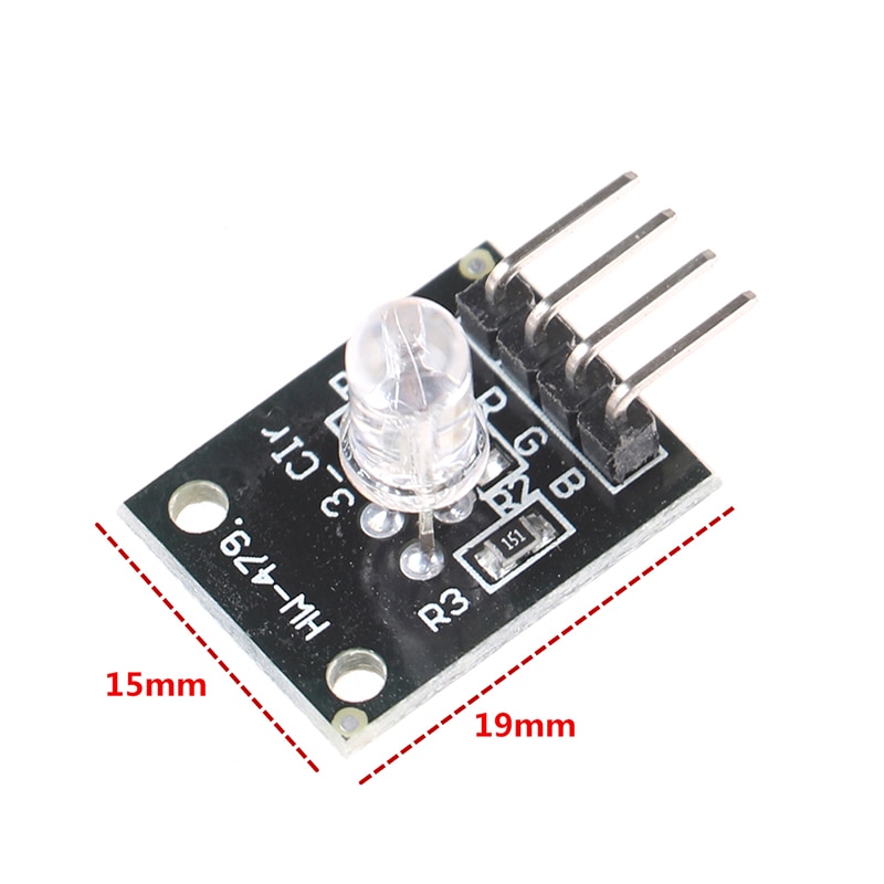 HW-479 Two-color LED module 5MM KY-011 Applicable accessories